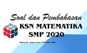 Soal olimpiade matematika sd kelas 6 dan pembahasannya pdf. Download Soal Dan Pembahasan Ksn Matematika Smp 2020 Pdf