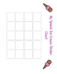 Sticker Charts For Speech Freebie