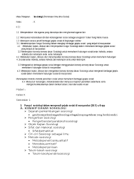 Dan materi ini akan mudah kamu pahami. Sosiologi Kelas 10 Semester 1 Rangkuman Pdf