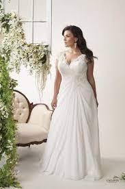 Modest V Neck Cap Sleeve Chiffon Beach Wedding Dresses Plus Size White Ivory Color Wish Wedding Dress Chiffon Applique Wedding Dress Ivory Wedding Dress