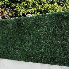 At ebay, you can find many different styles and heights of fences as well as those made from different materials. 6 Piece Artificial Boxwood Hedges Greenery Panel Privacy Fence Screen For Outdoor Wall Home Decoration Walmart Com Walmart Com