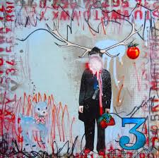 Ce n'est pas mal pour un début. Ce N Est Pas Un Magritte Von Lorette C Luzajic 2019 Malerei Acryl Collage Auf Leinwand Singulart