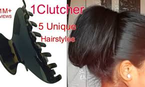 Stuck on how to style your short hair? Hairstyle With Clutcher For Short Hair Hairstyle Guides