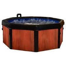 Spa N A Box 5 Person Portable Spa With Reversible Panels And Easy Set Up Snabr The Home Depot Portable Spa Hot Tubs Saunas Hot Tub