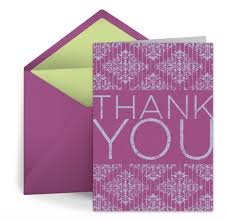 Thank You Note Etiquette for eCards