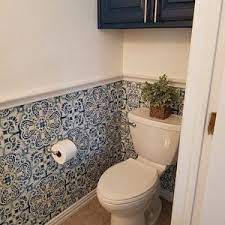 Bird Rose French Cottage Floral Victorian Vintage Wallpaper Ha1326 In 2021 Bathroom Wallpaper Trends Bathroom Wallpaper Bathroom Styling