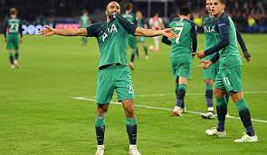 Troubled ajax with some early turns and runs including one which set eriksen up with a chance. Lucas Moura Schiesst Tottenham Gegen Ajax Ins Cl Finale Karma Is A B