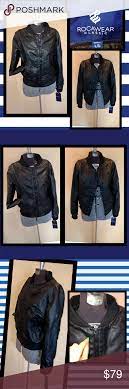 Nwt Rocawear Black Faux Leather Jacket Szl Leather Jacket Brands Black Faux Leather Jacket Faux Leather Jackets