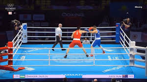 Unless his dreams turn into a nightmare after 10 rounds at sydney's icc. Bakhodir Jalolov Uzb Vs Justis Huni Aus Olympic Qualifiers 2020 Final 91 Kg Youtube