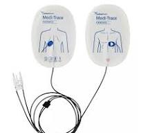 CARDINAL HEALTH 22770PC Medi-Trace™ Cadence Adult Multi-Function  Defibrillator Electrode, Pre-Connect, 4.5 x 6.25IN, 46IN. Case of 10 Bags