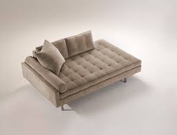 This convenient solution is useful where a daybed with trundle, or a double day bed, is not necessary. Contemporary Daybed Chicago Lounge Double Back Vioski Fabric Indoor