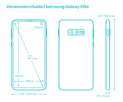 Samsung Galaxy S10e (2019) Dimensions ...