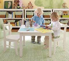 My First Table Chairs Collection Pottery Barn Kids Kids Craft Tables Play Table Chairs