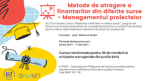 Personal didactic şi personal didactic auxiliar. E Profi Educatie Prin Programe De Formare Inovative In Judetul Suceava Posts Facebook