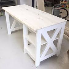 When choosing your supplies, remember that butcherblock the legs were fairly simple to build. Farmhouse Desk Plans Handmade Haven