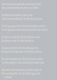 Holiday Snob Saturday Is Birth Mother S Day May 7th Birth Mother Adoption Quotes Adoption Poems