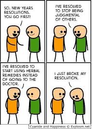 New Years Resolutions Newyear Humor Funny Cyanideandhappiness Cyanide And Happiness New Years Resolution Funny New Year Meme