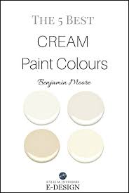 the best cream paint colours benjamin moore