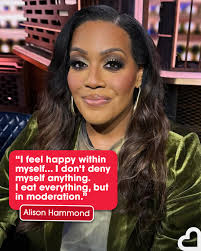 After losing 11 stone and reversing her pre-diabetic diagnosis, Alison  Hammond, 50, says she "feels amazing." Speaking to Heat, Alison revealed  she looks after herself by working with a personal trainer and