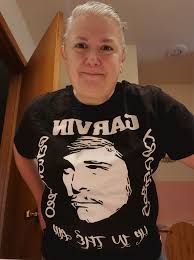 🌟 Please help me give a big hello to our dear friend Mary Lou! 🌟 Mary Lou  has collected every single Riccardo's T-shirt since we first started  creating them. That's true dedication—and