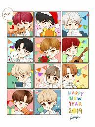 Panwink Fanart Kpop Chibi Wanna One Fanart Panwink Fanart