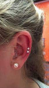 1000 Ideas About Double Cartilage Piercing On Pinterest Cartilage Double Ideas Piercing Pinter Arete En La Oreja Piercings Oreja Piercing Oreja Aro