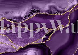 Maybe you would like to learn more about one of these? Buy Purple Gold Marble Mosaic Wallpaper Free Us Shipping At Happywall Com