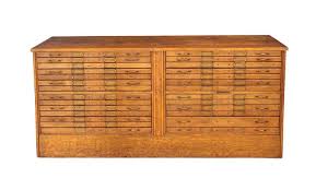 Vintage Oak Flat File Cabinet Kitchen Island Flat File Cabinet Filing Cabinet Storage Flat Files