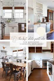 Planning on renewing kitchen cabinets at home? Our Favorite White Paint Color For Kitchens Cabinets The Grit And Polish