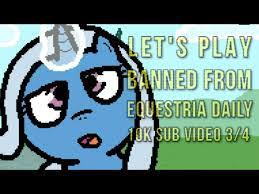 [Mostly Blind Let's Play] Banned from Equestria (Daily) (10K Sub Special  3/4) - YouTube