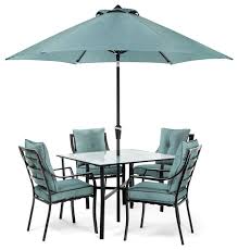 You'll find great styles, lasting quality, and accessories fit for every part of your home. Lavallette 5 Piece Dining Set Umbrella And Stand Contemporary Outdoor Dining Sets By Almo Fulfillment Services Houzz