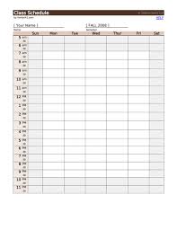 Get The Class Schedule Template From Vertex42 Com In 2020 Class Schedule Template College Schedule Class Schedule