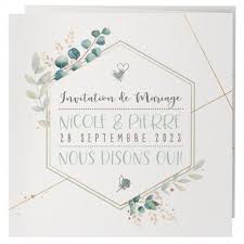 Choisissez format, motifs et design en fonction de votre style, de votre thème ou simplement de votre personnalité : Faire Part Mariage Boheme Chic Original Nature Aquarelle Love 729205
