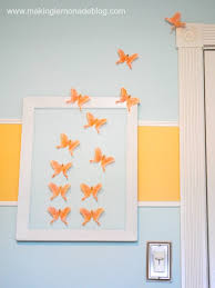 Plus, just imagine how great it'll feel when guests ask where your homemade placemats are from. Diy Butterfly Wall Art Nursery Decor Making Lemonade