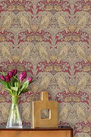 C F A Voysey Wallpapers Wallpaper Shop Wallpaper Arts Crafts Style