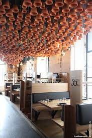 55 Unique And Unusual Ceiling Design Ideas The Architects Diary Restaurant Interior Design Stylish Restaurants Restaurant Decor