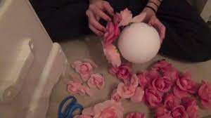 Very simple and fun for every one in the family. Diy Flower Ball Room Decor Youtube