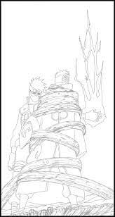 Cool obito in a white mask. 460 Kakashi And Tobi Lineart By Sahil69 On Deviantart Naruto Fan Art Naruto Drawings Naruto Sketch