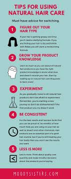 Coconut oil has the ability to reduce the loss of protein from damaged hair ( 1 ). Switching To All Natural Hair Products Tips For Beginners Moody Sisters Skincare