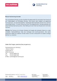 Der au pair vertrag regelt alle wichtigen bedingungen des au pair aufenthalts. Muster Kaufvertrag Inventar