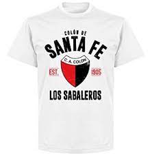 The football team plays in the first division of the argentine football league system, the argentine primera división. Colon De Santa Fe Trikots T Shirts Beflockungen Mehr Von Subside Sports