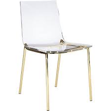 chiaro clear chair gold reviews cb2 clear chairs acrylic dining chairs gold dining room chair