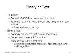 Ascii is an acronym for american standard code for information interchange. Connecting With Computer Science 2 E Chapter 10