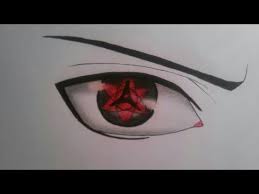 How To Draw Sasuke's Eternal Mangekyou Sharingan - Youtube