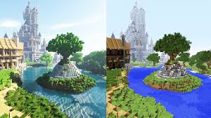 Here's a good comparison demo. Download Realistic Texture Pack Natural Shaders Free For Android Realistic Texture Pack Natural Shaders Apk Download Steprimo Com