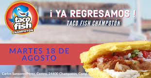 After marinating, the fish just needs. Champotorta Pulpoensutinta Taco Fish Champoton Facebook