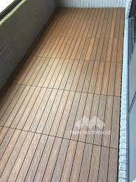 磁磚地坪vs快組地板鋪設前後對照 home decor decor