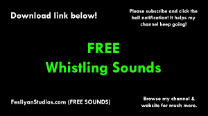 Free Whistling Sound Effects Mp3 Download Fstudios
