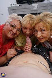 Horny grannies Babet- Ilya & Marina T. have a hot 3some with a.. at XXX  Granny .me