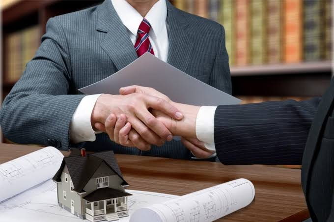 Signing contract paperwork